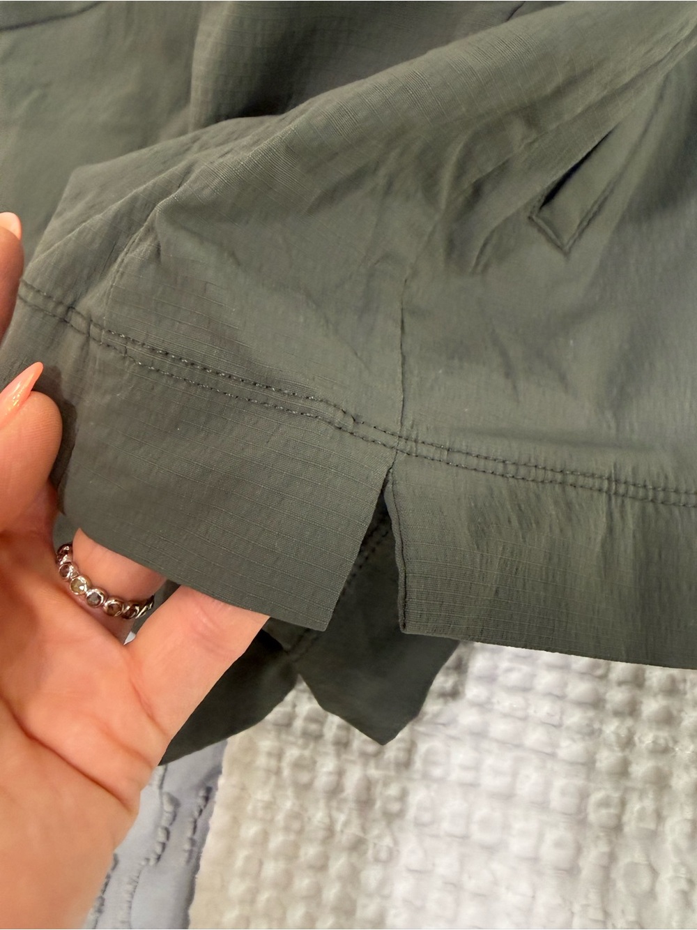 Athleta Trekkie North Shorts in Mountain Olive - Picture 11 of 14